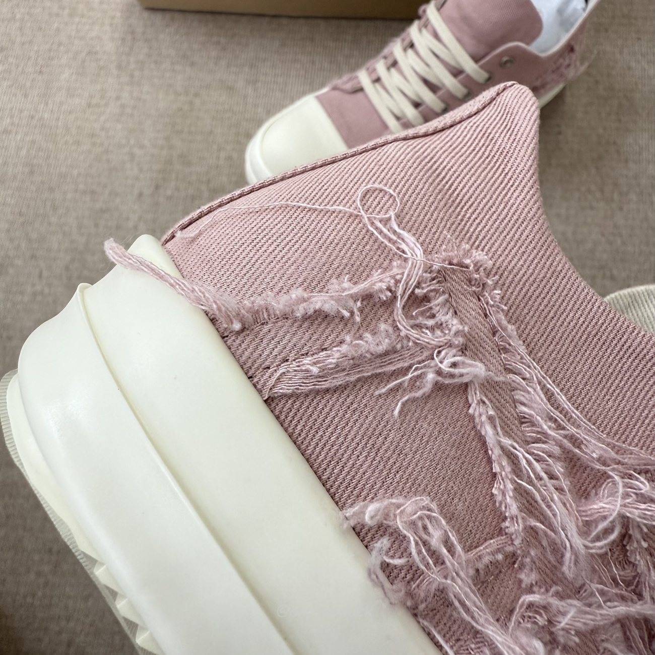 Rick Owens Drkshdw Slashed Low Sneakers (6) - www.newkick.vip